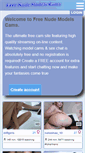 Mobile Screenshot of free-nude-models.com
